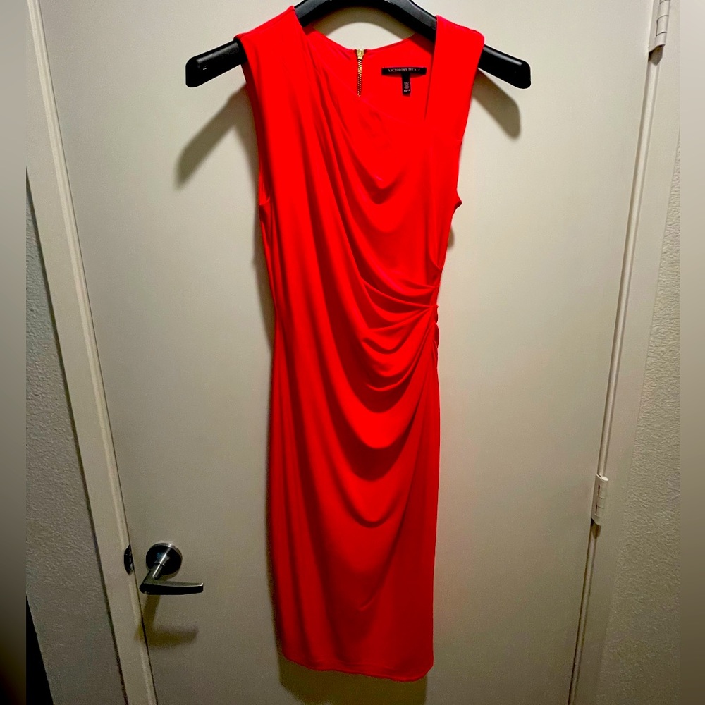 Coral dress